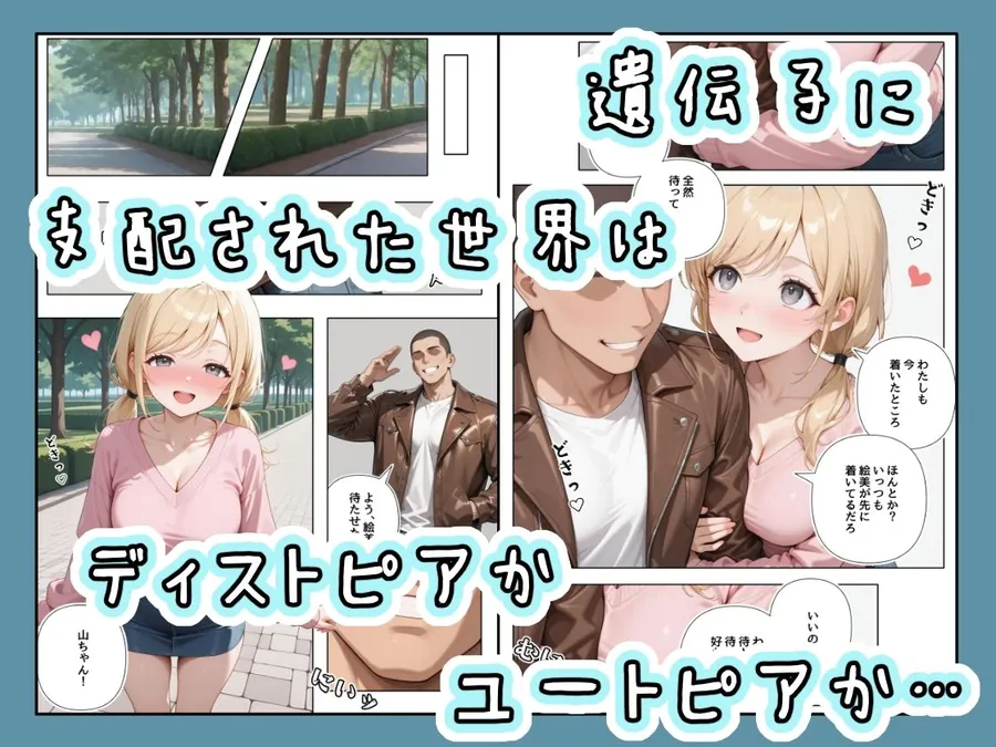 【無料エロ漫画・同人】「適正遺伝子カップリング法」で選ばれたのはクラスメイトのゆるふわ女子でした。【1＋2＋3話】-3枚目
