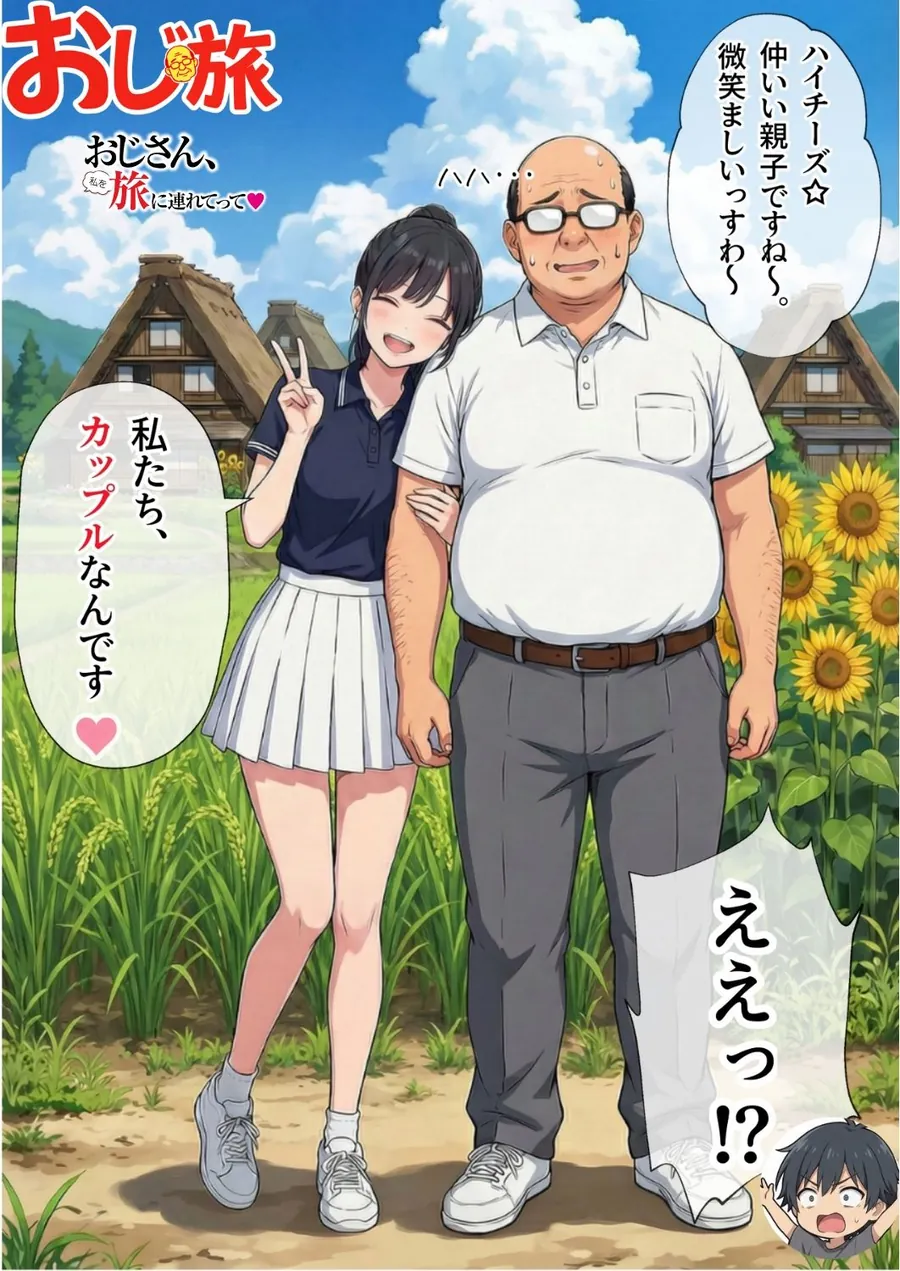 【無料エロ漫画・同人】【義阜編】おじさん、私を旅に連れてって-5枚目
