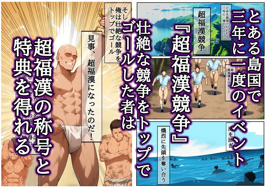 【無料エロ漫画・同人】超福漢様に種付けしてもらいました-1枚目