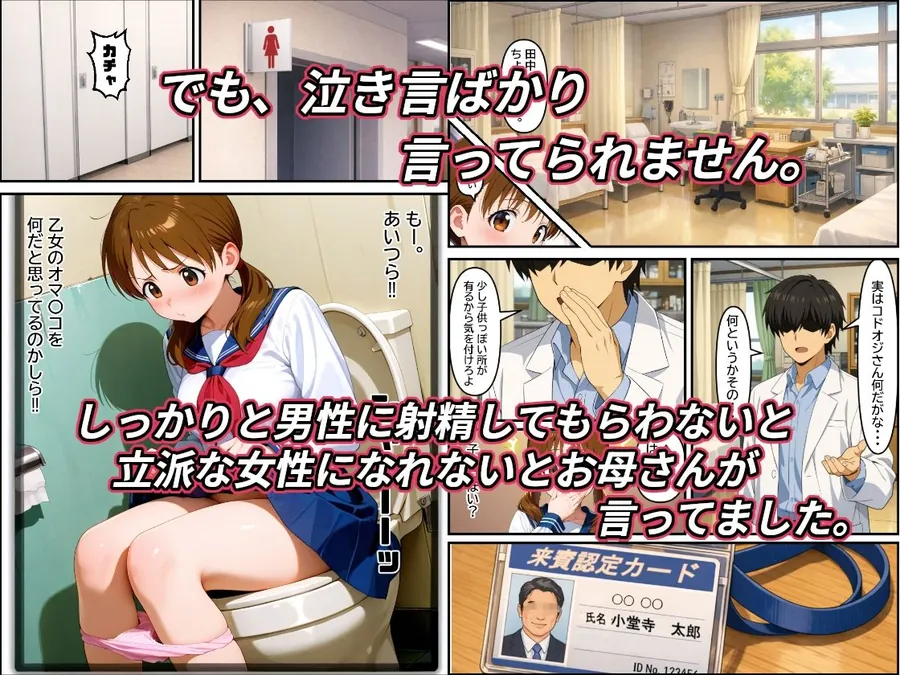 【無料エロ漫画・同人】弱男チ〇ポ法が成立して沢山の男達に中出しされて私のオマ〇コにエロが芽生えた話-8枚目